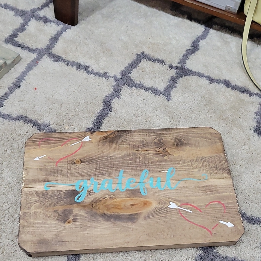 Homemade signs